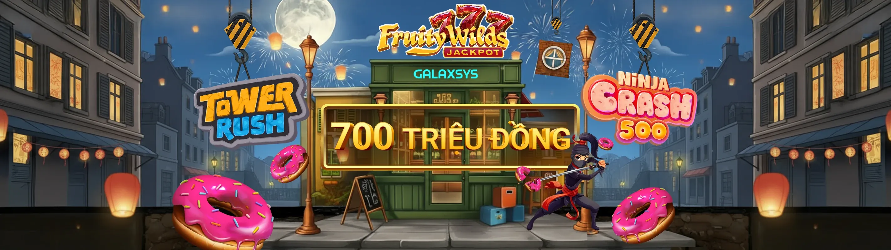 Máy đánh bạc với biểu tượng jackpot